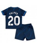 Chelsea Cole Palmer #20 Venkovní dres pro děti 2023-24 Krátký Rukáv (+ trenýrky)